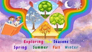 Learning The Seasons Spring Summer Winter Fall [upl. by Sisxela]