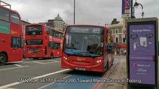 Last Day of Route 493 Terminating at Manor Circus [upl. by Hills591]