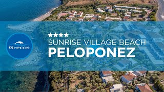 PELOPONEZ  Hotel Sunrise Village Beach  GRECOS [upl. by Niatsirk]