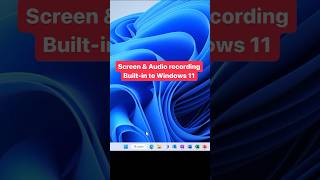 How to use Screen recording and audio in Windows 11 [upl. by Zaccaria]