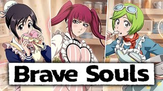 NEW VALENTINES RIRUKA MASHIRO AND MOMO SKILLS AND GAMEPLAY INFO  Bleach Brave Souls [upl. by Ytnom]