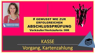 Kasse Vorgang und Kartenzahlung [upl. by Obau]