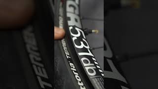 Seating a tubeless tire with an electric mini pump [upl. by Rickey582]