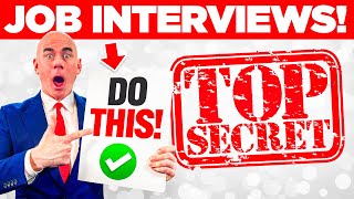 MY 1 SECRET for PASSING JOB INTERVIEWS 100 PASS GUARANTEE JOB INTERVIEW TIPS [upl. by Wernda391]