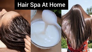 Salon Style Hair Spa Treatment At Home 0 Chemical 100 Natural [upl. by Atilamrac24]