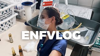 VLOG Trabalho amp rotina de estudos de uma ENFERMEIRA [upl. by Silohcin292]