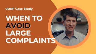 UDRP Case Study When to Avoid Large Complaints [upl. by Alram]