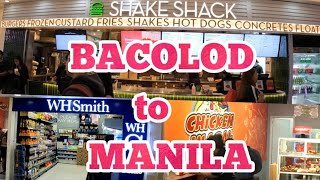 Bacolod Airport to Manila T3  NEW restaurants [upl. by Keelby78]