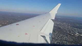 American Airlines Bombardier CRJ700 Landing White Plains Westchester County Airport HPN NY CRJ 700 [upl. by Marela]