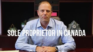 Sole Proprietor in Canada What you should know [upl. by Ennavoj]