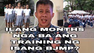 TIPS ILANG MONTHS NGA BA ANG TRAINING NG ISANG BJMP TRAINEE SA LOOB NG TRAINING CENTER [upl. by Tabor688]