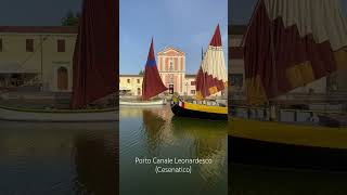 Porto Canale Leonardesco Cesenatico [upl. by Acirret191]