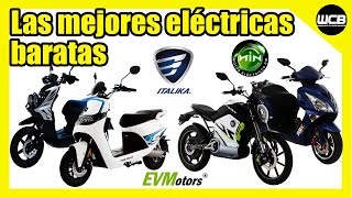 Motocicletas ELECTRICAS en México Las más BARATAS y MEJORES  2021 [upl. by Asirrak]