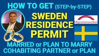 How to get Swedish Residence Permit Moving to someone in Sweden Marriage Coha­bi­ting mushabbar [upl. by Afatsom]