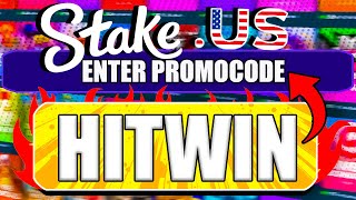 Stake US Promo Code quotHITWINquot — VIP DEPOSIT Bonus Code on Stake Promocode review [upl. by Leelaj]