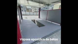 Vopsea bicomponenta epoxidica de beton [upl. by Aneroc]