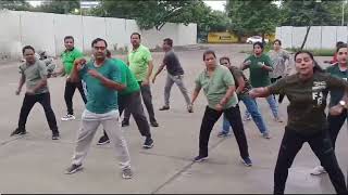 Lose weight 3 to 4 kgs in month  Bollywood zumba fitness workout [upl. by Conlee]