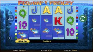 Fishin Frenzy  Big Win [upl. by Blinnie]