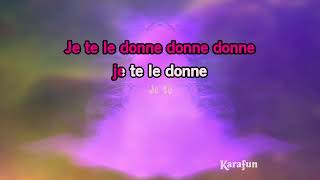 Je te le donne  Vitaa amp Slimane  Karaoke version  Karafun [upl. by Curcio]