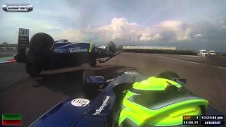 Carlins Max Fewtrell flies at Thruxton in British F4 [upl. by Blaire122]