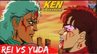 Ken il Guerriero ★ 56  Rei vs Yuda  Nanto Suichō Ken Ōgi Hishō Hakurei ★ Hokuto no Ken [upl. by Rice]