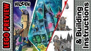 PREVIEW 70437 LEGO Hidden Side Mystery Castle​ amp Building Instructions LEGO 2023 [upl. by Prima]