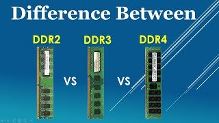 DDR2 vs DDR3 vs DDR4 Explained Feature and Identify comparison [upl. by Tsew]