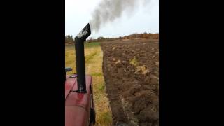 Plowing sod with Farmall 806 diesel [upl. by Adlar]