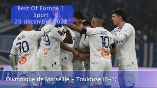 Best Of OMToulouse Europe 1 Sport 29 décembre 2022 [upl. by Dimmick]