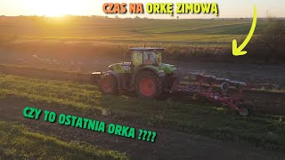 Orka zimowa 2024 ⭐ Claas Arion 650⭐ Akpil KM180 HP⭐ Czy to ostatnia orka  ⭐ [upl. by Sidra]