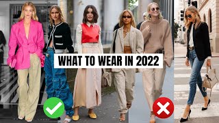 6 Fashion Trends That Are Over in 2022 amp What To Wear Instead [upl. by Ened927]