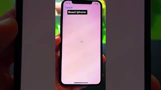 how to Reset i phone [upl. by Eciened]