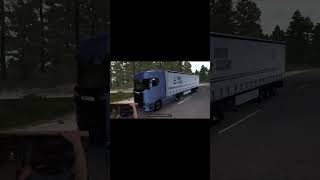 ETS 2 Driving Academy Braking With Trailer eurotrucksimulator2promods scssoftware [upl. by Ainesej]