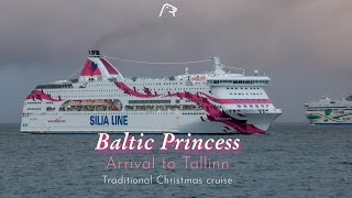 Baltic Princess Arriving to Tallinn [upl. by Novanod]