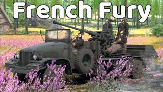 French Fury  CCKW 353 AA AntiAircraft Truck Gameplay  War Thunder [upl. by Teragram]