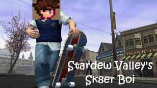 Becoming A Sk8er Boi in Stardew Valley [upl. by Neeruan]