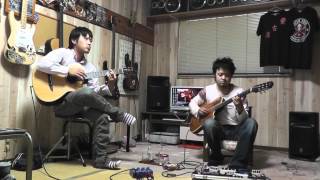 ｢LAMBADA｣ACOUSTIC LATIN COVER by 蒙古斑m2ts [upl. by Aketal]