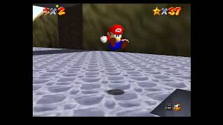 Super Mario 64 Lowering the Water in the Castle Moat [upl. by Eillek]