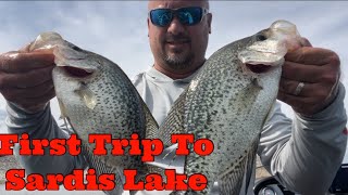 SARDIS LAKE CRAPPIE FISHING [upl. by Langill]