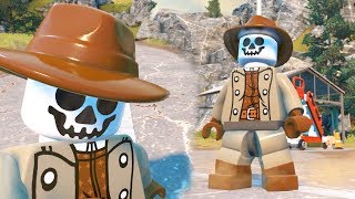 LEGO DC Super Villains  How To Make Rorschach Custom Character [upl. by Efeek]