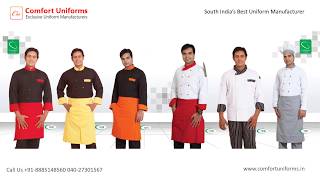 Hotel Uniforms  Caterers Uniforms  Chef Uniforms  Industrial amp Corporate Uniforms [upl. by Lattie]