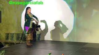 Miguel Tanfelix amp Bianca Umali dancing at Sahaya mediacon [upl. by Suriaj]