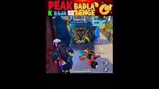 Peak ke raja se badla lenge 🥱 free fire funny moments shorts freefire deepakrds funny [upl. by Holmen]