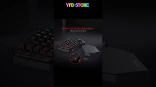 Redragon K585 DITI One Handed RGB Mechanical Gaming Keyboard 42 Keys  gaming keypad [upl. by Arayc607]