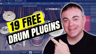 Best Drum VST Plugins Free 2020 [upl. by Beryle]