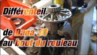 ✅ Différentiel de Dana 30 roulements et diff explosés a remplacer [upl. by Dlareg]