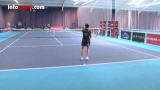 Basic Forehand Drills for Tennis [upl. by Nnylassej]