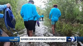 Immokalee students explore environmental science at FGCU summer camp [upl. by Dino]