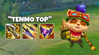 HYBRID CRIT TEEMO WITH INFINITY EDGE SHADOWFLAME [upl. by Airalav754]