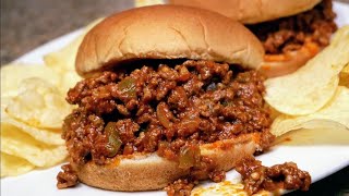 The Best Sloppy Joe Recipe by Delilah  How to Make Homemade Sloppy Joes The Simple Way [upl. by Autumn]